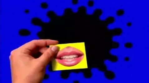 AI Video from prompt: In The Start Appears a Blue Screen With Black Sp