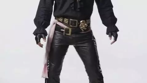 AI Video from prompt: *have him shaking his hips*