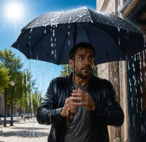 AI Video from prompt: Hyperrealistic cinematic scene, bright sunny day