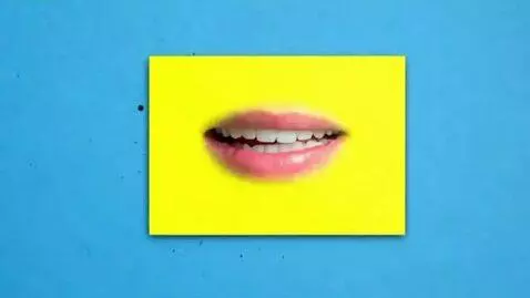 AI Video from prompt: In The Start Appears a Blue Screen With Black Sp
