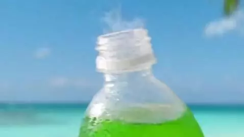 AI Video from prompt: Hawaiian Punch Summer Green Aqua Fresh Mint Come