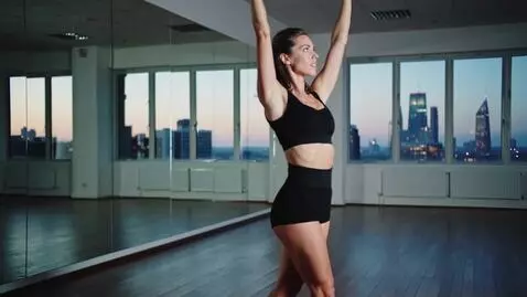 AI Video from prompt: Busty babe dancing