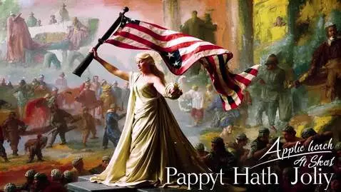 AI Video from prompt: a painting like Liberty Leading the People Paint