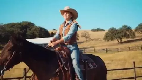 AI Video from prompt: COWGIRL HAVING BUBBLY DIARRHEA