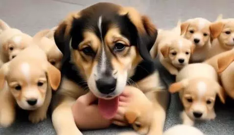 AI Video from prompt: Doggie Duncan