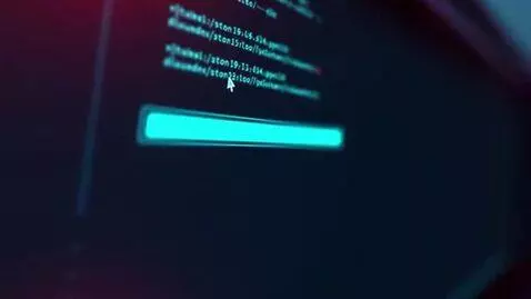 AI Video from prompt: Close-up of a computer screen with a web browser