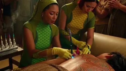 AI Video from prompt: "Girls from the Gecko Clan. These cute 20-year-o