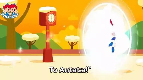 AI Video from prompt: Juny: To Antarctica!