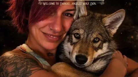 AI Video from prompt: Welcome To Darkke_Angelzz wolf den