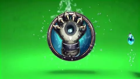 AI Video from prompt: Animation of a game UI element based on a source