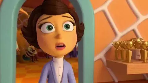 AI Video from prompt: Narrator: Buzz the Bee secretly skips his pollen