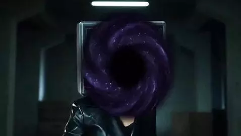 AI Video from prompt: The "TV woman" from the internet series "Skibidi