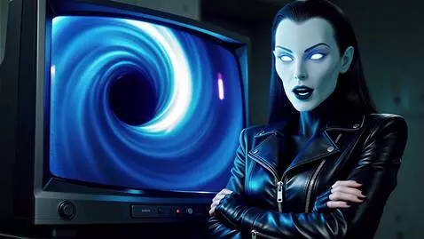 AI Video from prompt: The "TV woman" from the internet series "Skibidi