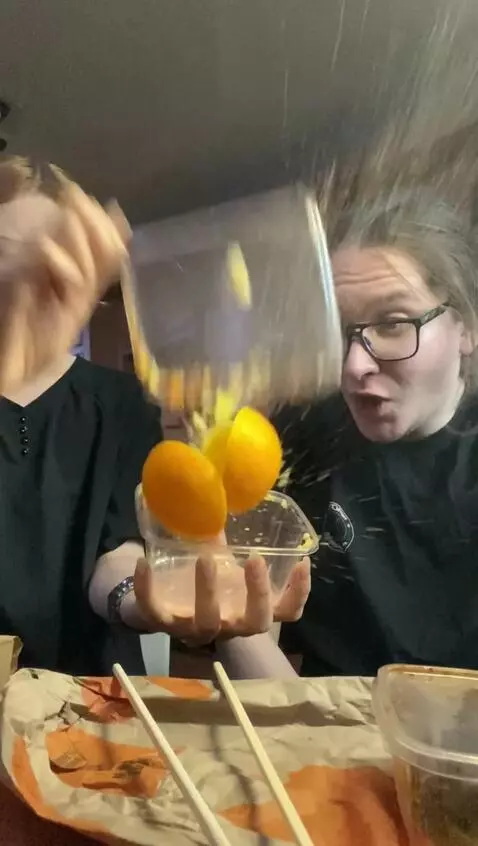 AI Video from prompt: Make the box explode dramatically, and immediate