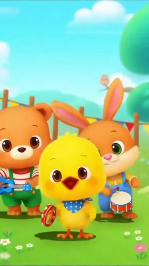 AI Video from prompt: Create kids nursery cartoon