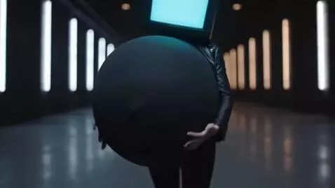 AI Video from prompt: The "TV Woman" from the internet series "Skibidi