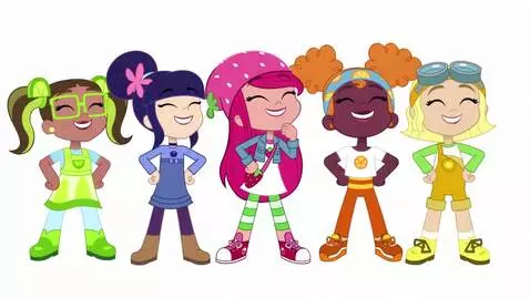 AI Video from prompt: Strawberry Shortcake, Orange Blossom, Lemon Meri