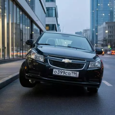 AI Video from prompt: This car is looking for gas by smell like a dog.
