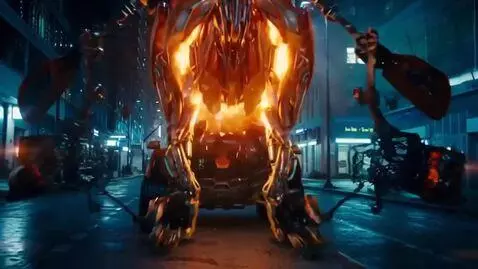 AI Video from prompt: phoenix transformers trailer