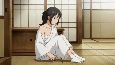 AI Video from prompt: -Hairstyle: Long black hair tied out of the hors