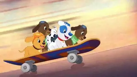 AI Video from prompt: Crie um teaser trailer de "HeyItzPuppies: O Film