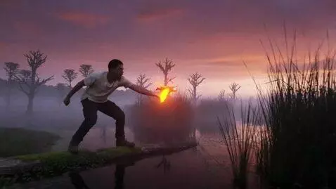 AI Video from prompt: phoenix amphibia show trailer