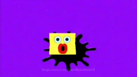 Klasky Csupo logo animation with colorful squares spelling out the name over a purple background.
