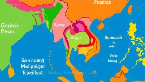 Animated map showing money transfer from Russia to the Philippines with GCash app visualization.