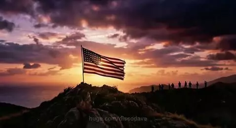 USS Maine battleship exploding in Havana Harbor at night, with debris and flames.