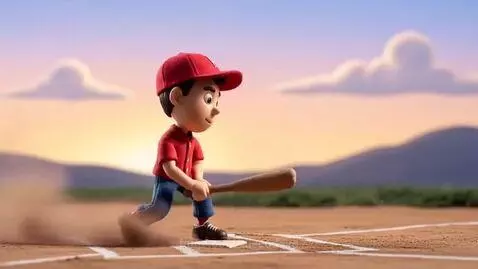 A Boy's Baseball Dream by discodave