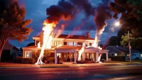 House Fire by discodave
