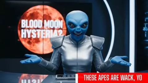 BREAKING: Humans Believe Their Moon Turns into... Blood? by frontiermodal