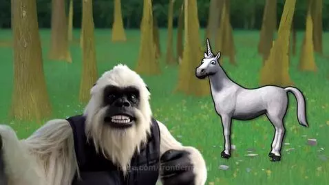 Shun the Non-Believer Yeti, Charlieeee. Shunnn-nuh! by frontiermodal