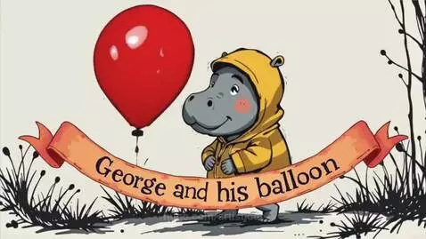 George and his Balloon by artistjodi