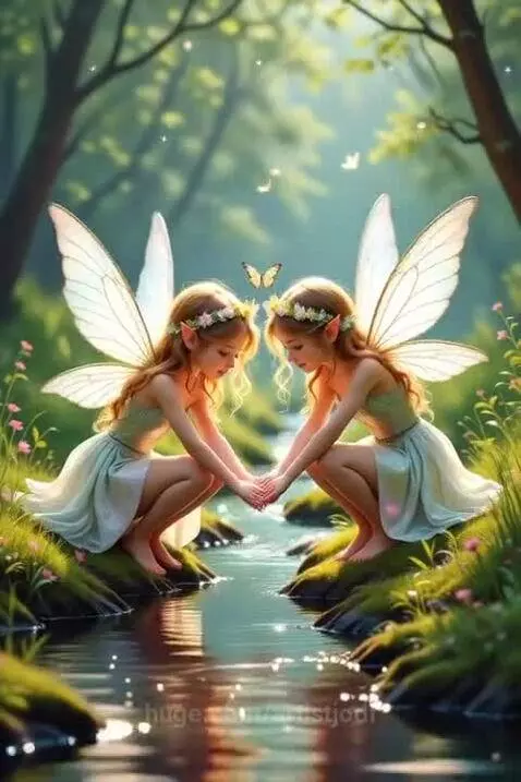Fairies by the River by artistjodi