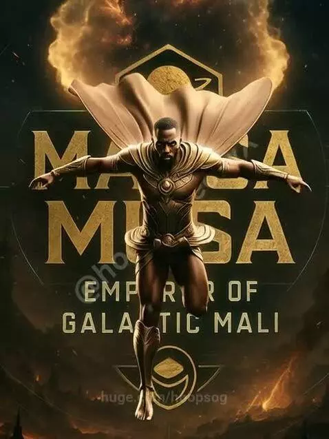 Mansa Musa African Super Hero / Emperor of Galactic Mali by hoopsog