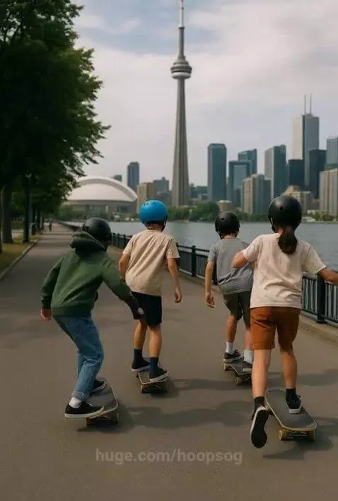 Crossing The Harbourfront by hoopsog