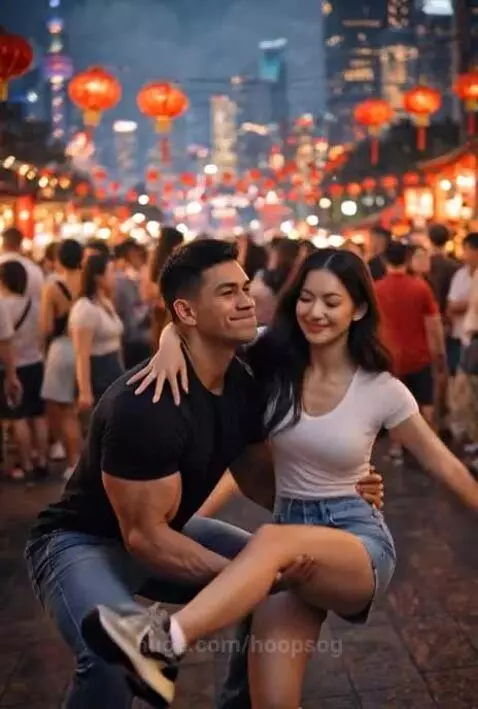 Shanghai, Date Night by hoopsog