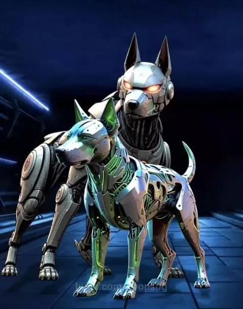 Android Dogs by hoopsog