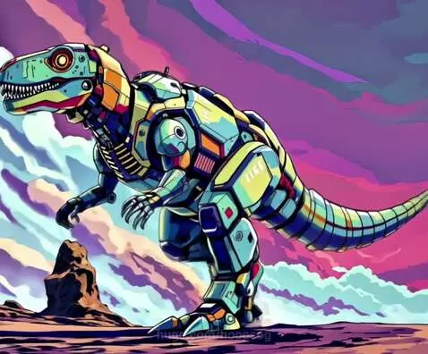 T-Rex on the Prowl by hoopsog