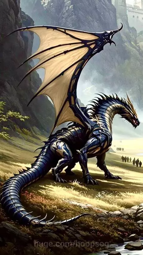 Androids dragon w/sleek armor by hoopsog