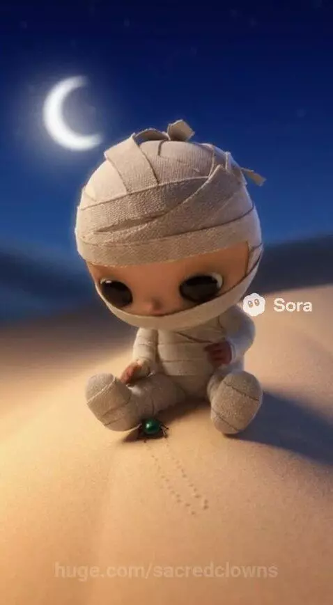 The littlest Mummy by sacredclowns