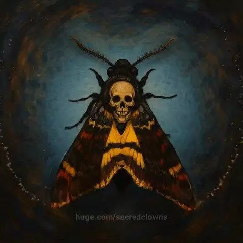 Death Moth Dream by sacredclowns