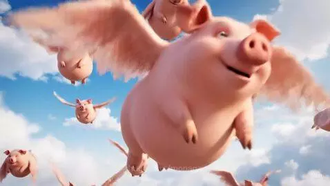 Flying pigs 🐷 by monagz