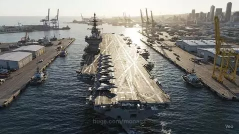 Aircraft carrier by monagz