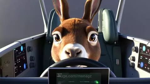 Donkey pilot by monagz