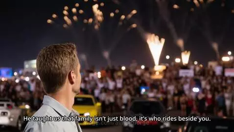 paul walker AI Tribute by aimindforge