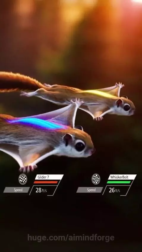 F1 Squirrel RAcing by aimindforge