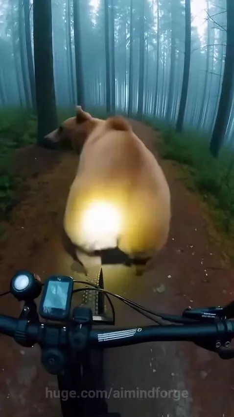 bear not coming slow by aimindforge