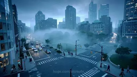 city streets by aicreate